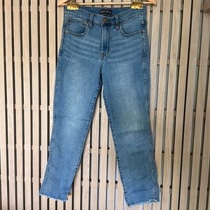 J. Crew frayed hem jean